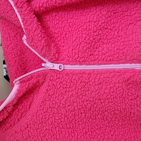 3/$12 CUTEST EVER LANDS END SHERPA HOODIE - Picture 2 of 9